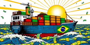 Empresas exportadoras se beneficiam da alta do dólar