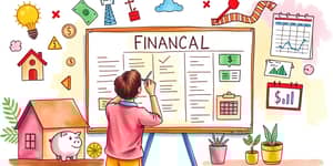Monte metas financeiras realistas e mensuráveis