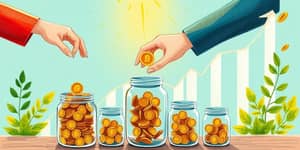 Reserve uma porcentagem fixa da renda para investimentos
