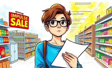 Evite compras por impulso com lista e tempo de espera