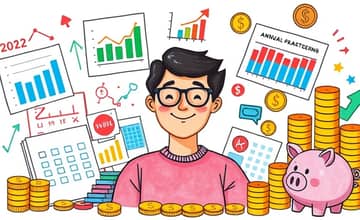Tenha uma visão anual das suas finanças pessoais